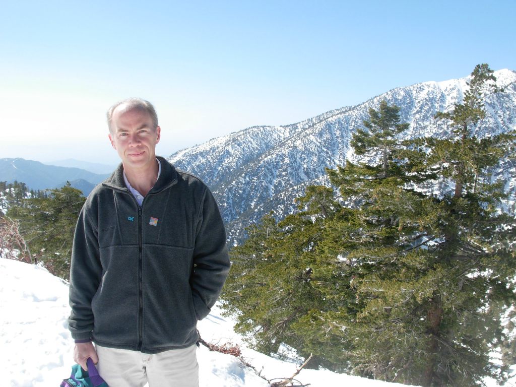 Jay on Mt Baldy